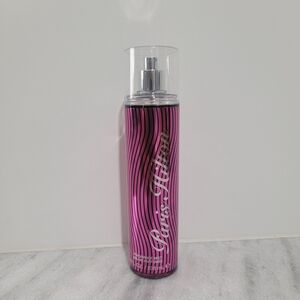 Paris Hilton Pink and Black Striped Hairspray